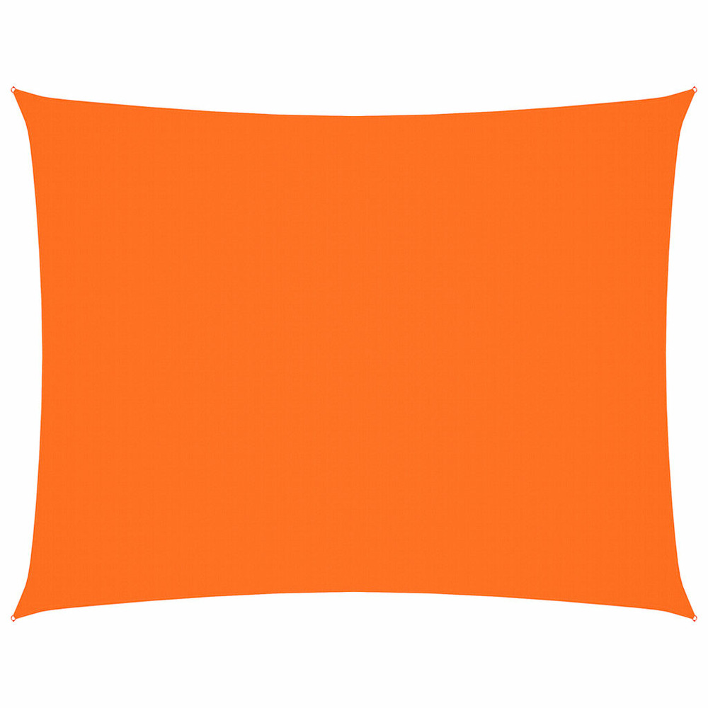 Voile de parasol tissu oxford rectangulaire 2x3,5 m orange