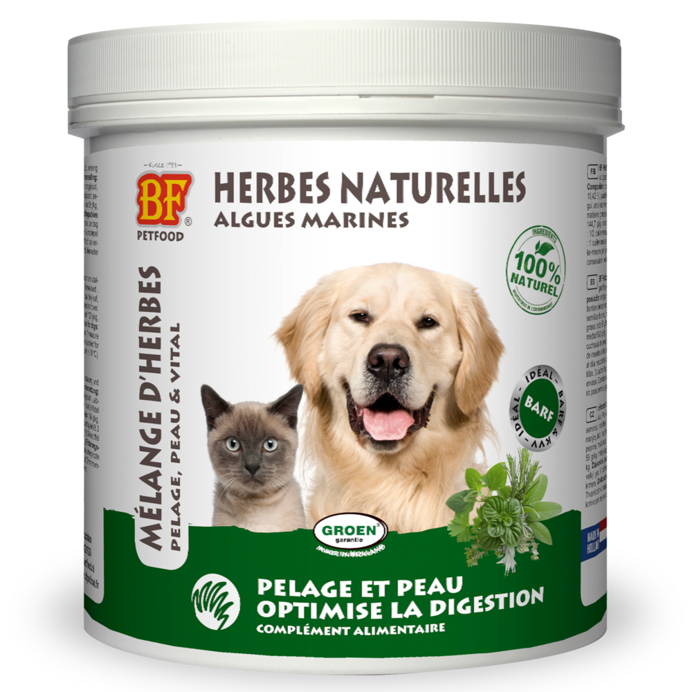 Herbes naturelles (pour chien et chat) 450g