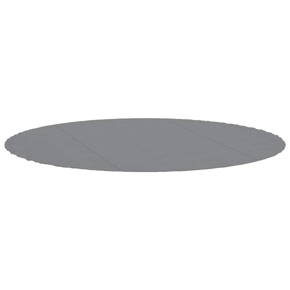 Tapis de piscine ø 306 cm (1 mm) tissu non tissé gris clair