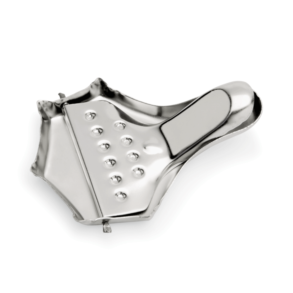 Presse-citron en acier au nickel-chrome l 85 mm l 60 mm - lot de 4 - was germany