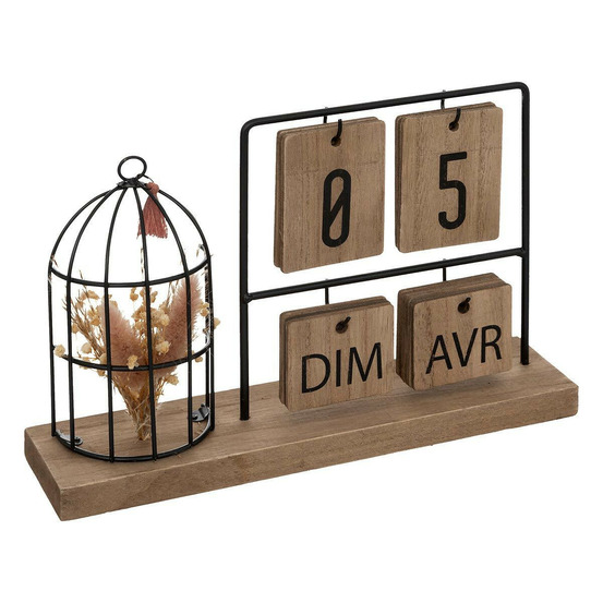 Calendrier en bois