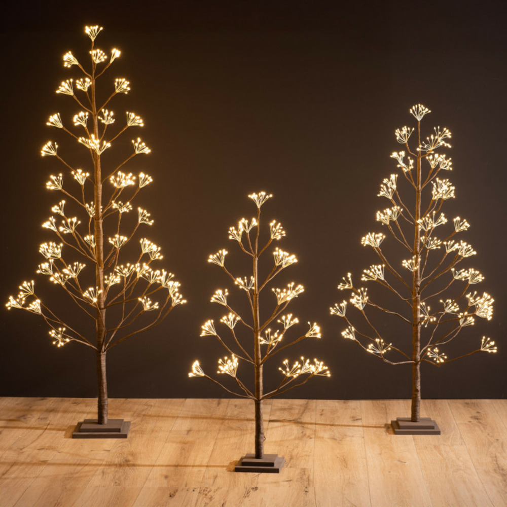 Arbre lumineux à led marron 40x90x40cm