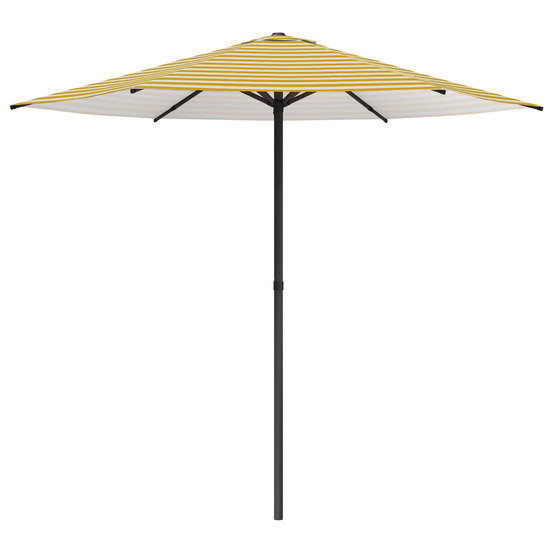 Parasol de jardin 230 x 230 cm polyester rectangulaire