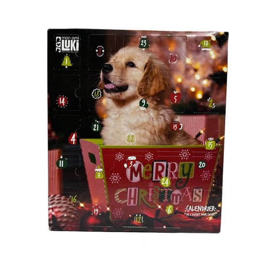 Calendrier de l'avent - noel pour chien gourmand - friandises et de recompenses - sans additifs