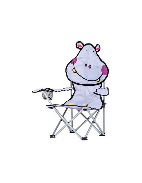 Fauteuil pliant enfant hippo 33 x 33 x h63 cm - assise h22