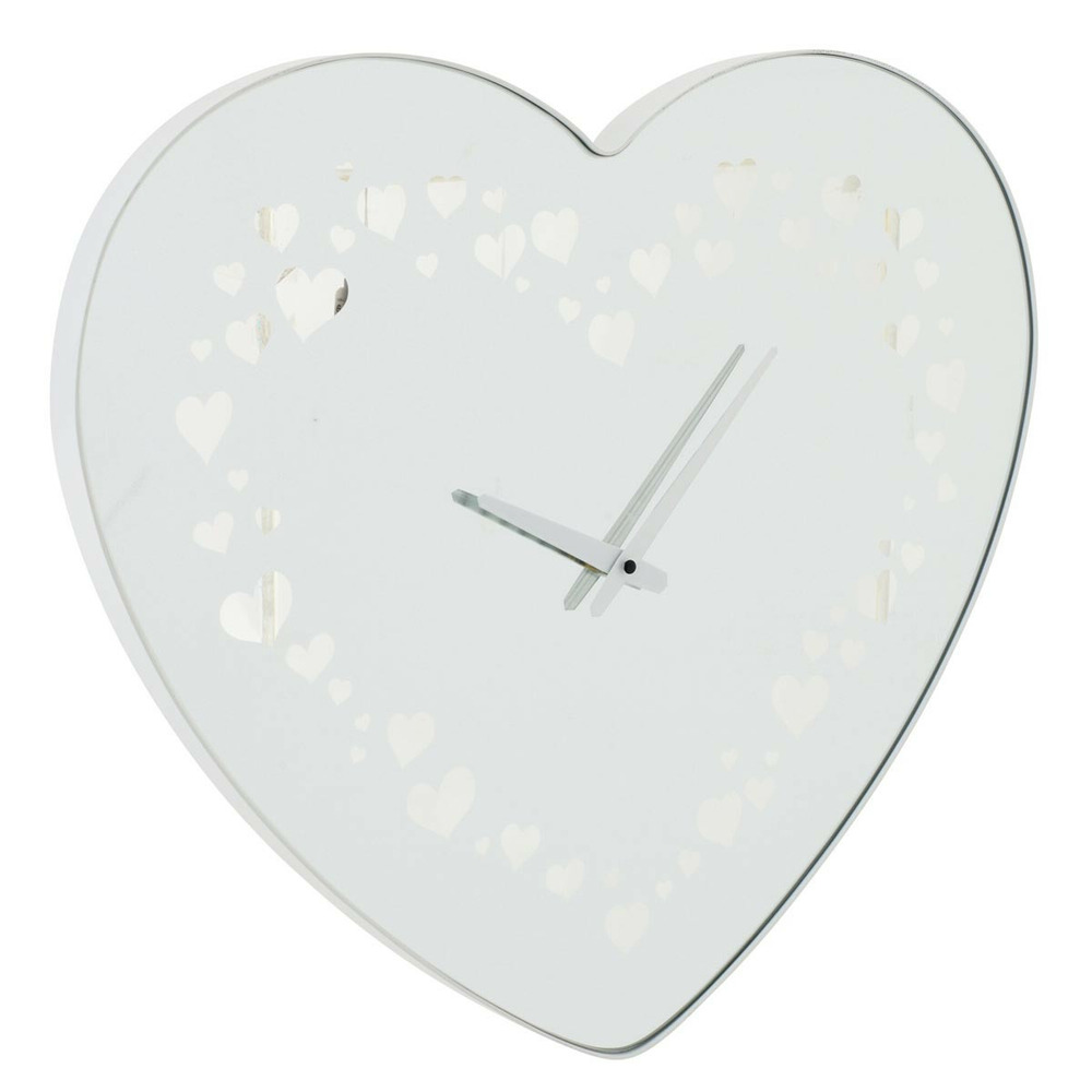 Horloge murale en verre 