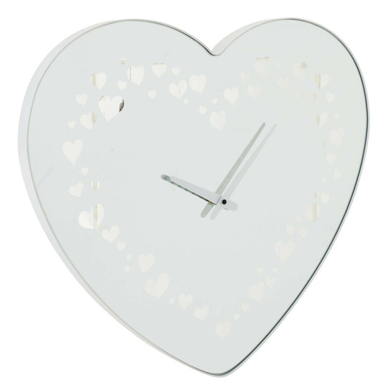 Horloge murale en verre