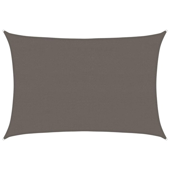 Voile d'ombrage 160 g/m² anthracite 4x5 m pehd