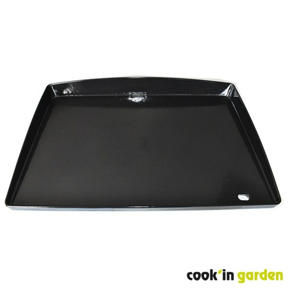 Plancha fonte émaillée l 61,5 x l 41,5 cm