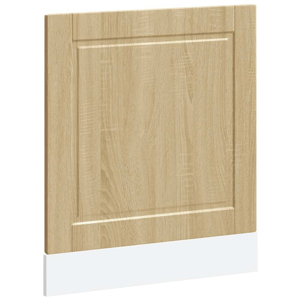 Panneau de lave-vaisselle porto chêne sonoma 60x1,5x57 cm