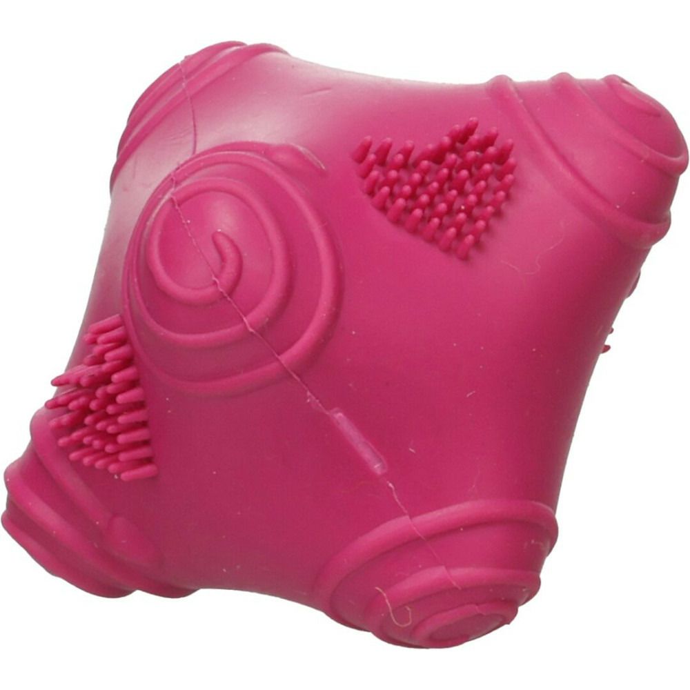 Jouet balle rebondissante asymétrique onvo couleurs aléatoires pour chien