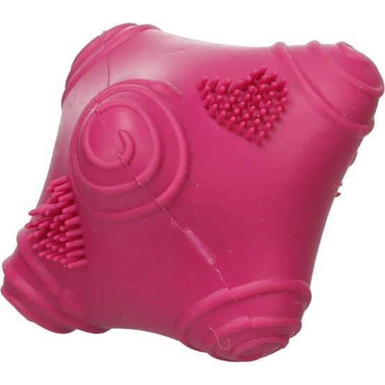 Jouet balle rebondissante asymétrique onvo couleurs aléatoires pour chien