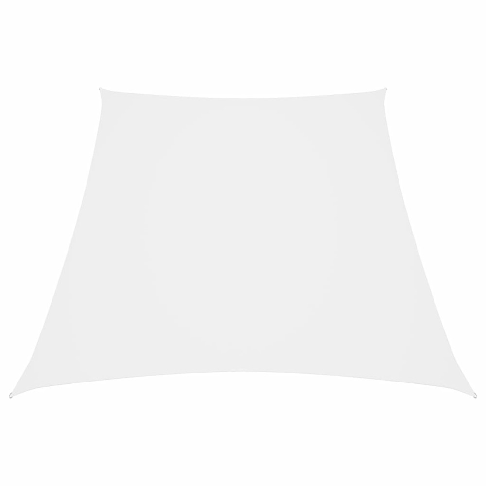 Voile de parasol tissu oxford trapèze 3/4x3 m blanc