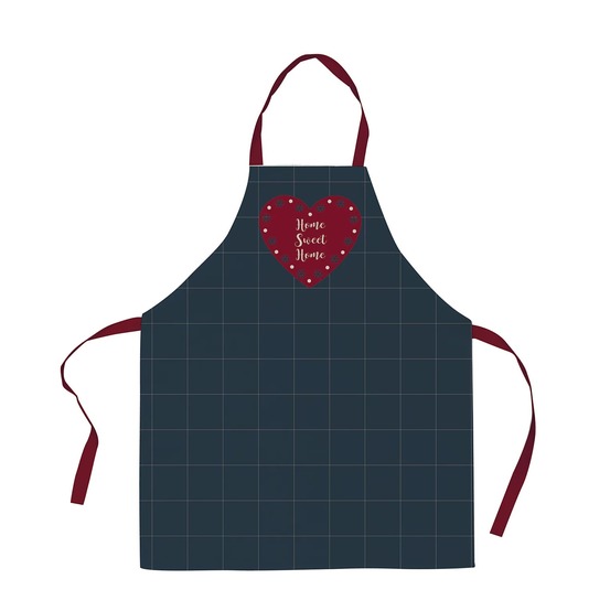 Tablier en coton sweet home