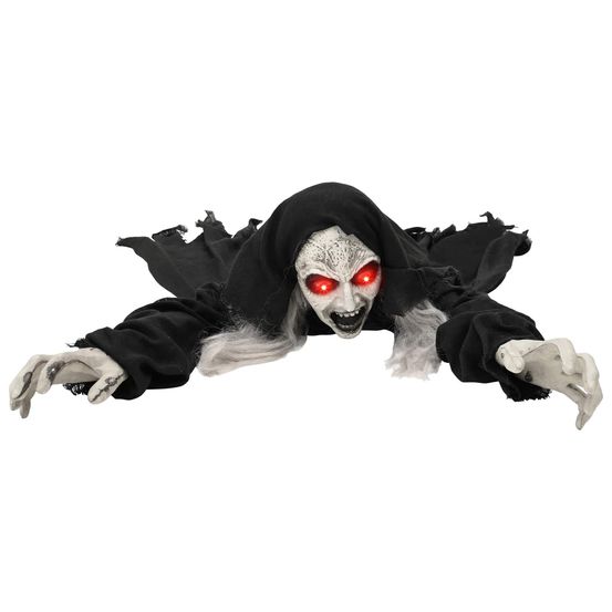 Zombie rampant d'halloween spooka noir 41 x 130 x 24 cm