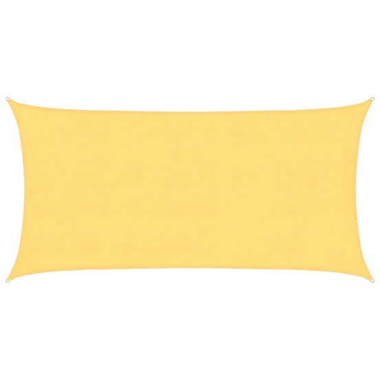 Voile d'ombrage 160 g/m² beige 4x7 m pehd