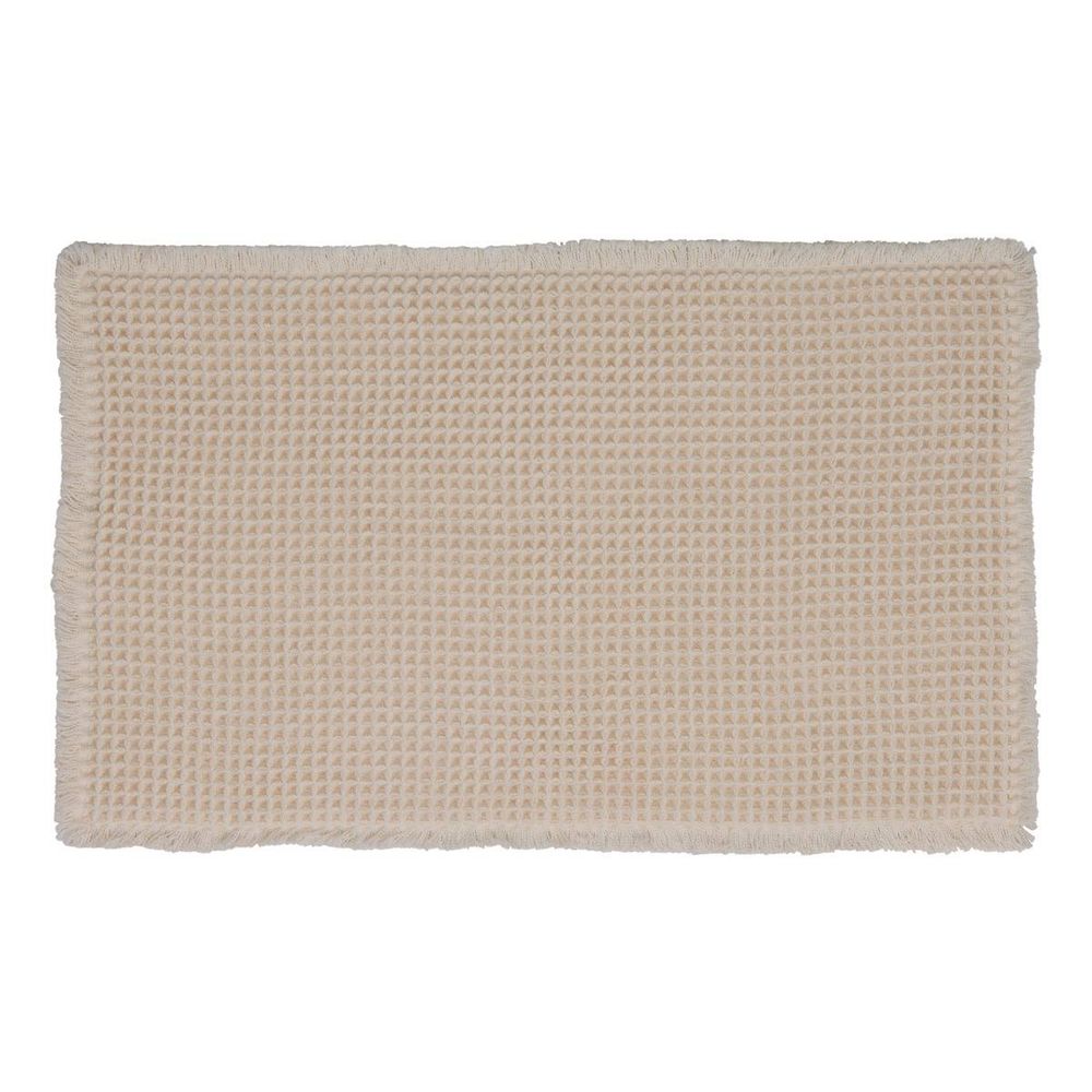 Tapis waffle 80x50cm beige