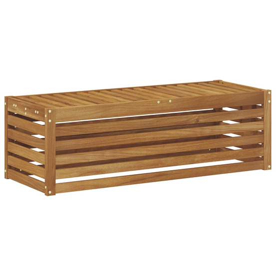 Banc de jardin naturel 115 x 43 x 37 cm bois d'acacia massif