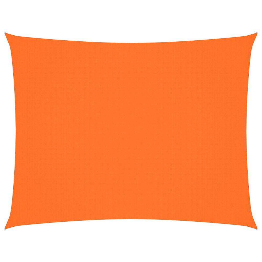 Voile de parasol tissu oxford rectangulaire 3x4,5 m orange