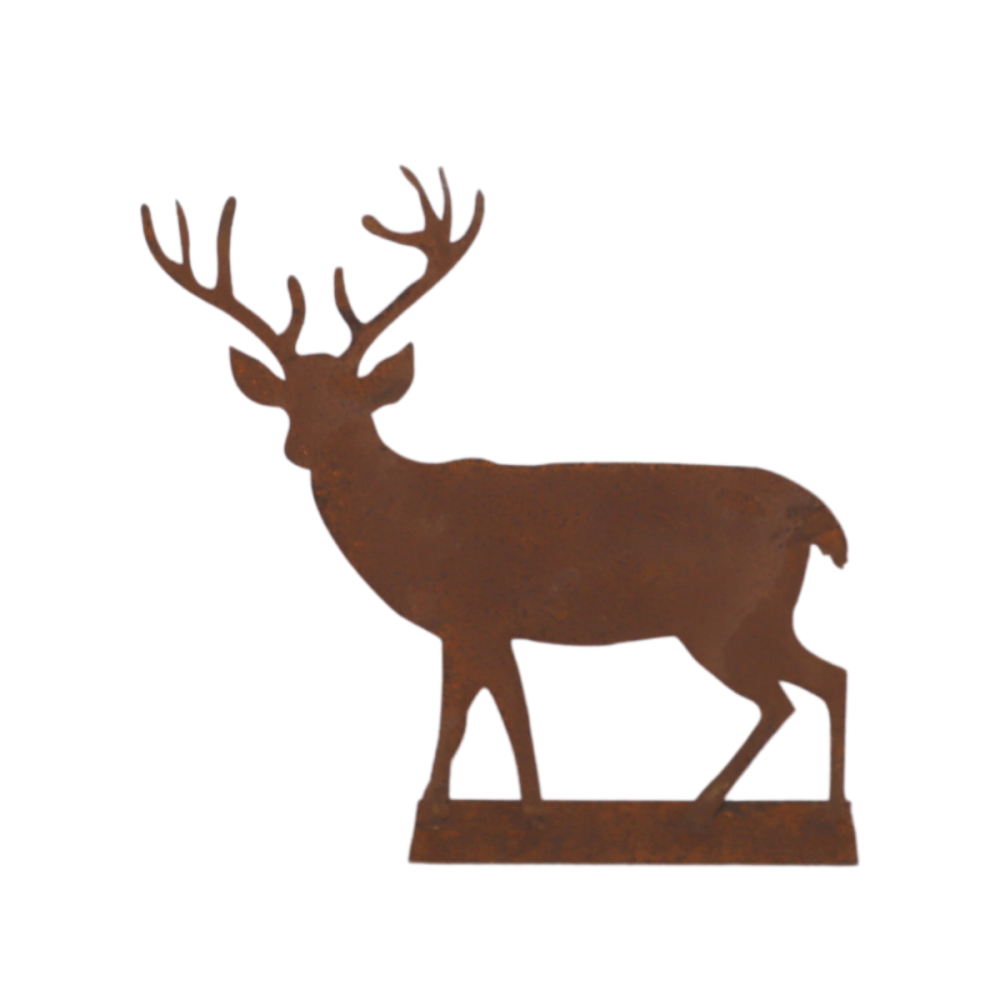 Décoration De Jardin à LED Cerf Argenté 117 Cm LAUGAR