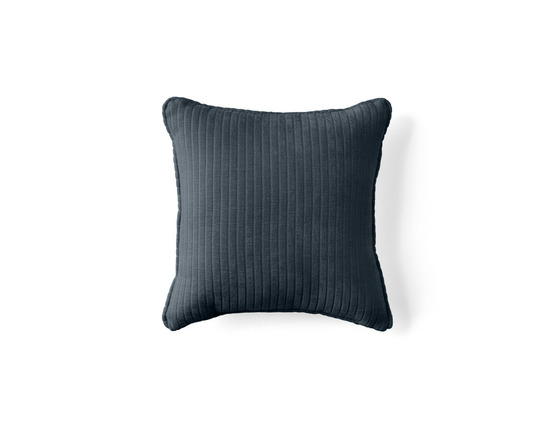 Topaze - coussin - en velours côtelé plat - 40x40 cm
