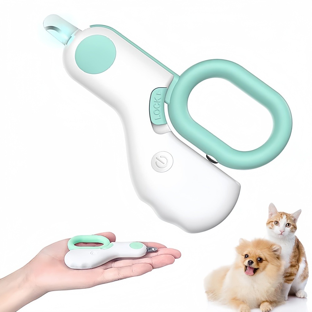 Coupe - ongles à led pour chats et chiens bleu