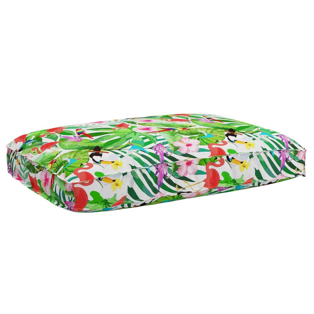Coussin tissu oxford multicolore 120 x 80 x 12 cm