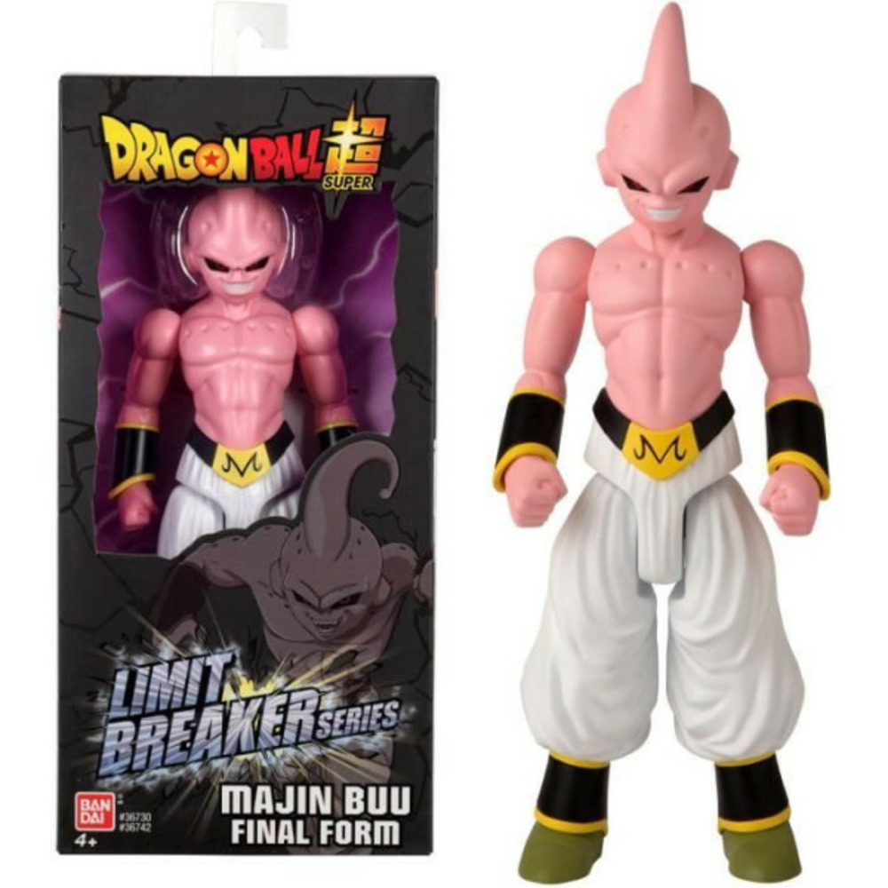 Figurine géante limit breaker majin bu - bandai - dragon ball - 30cm