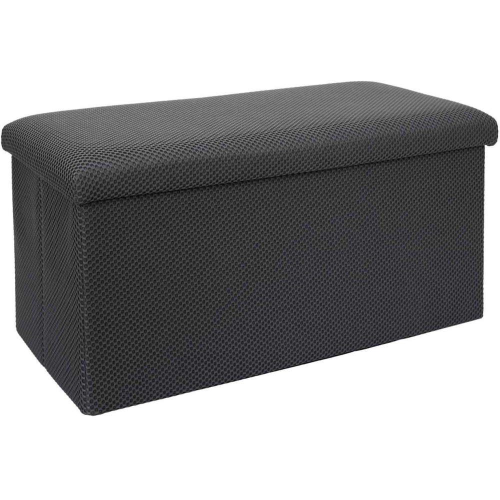 Coffre banc pliable en tissu atome