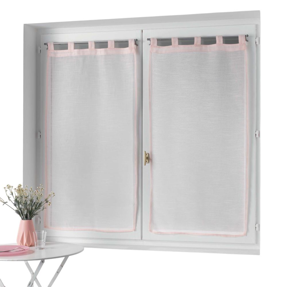 Paire de rideaux voile zazy
