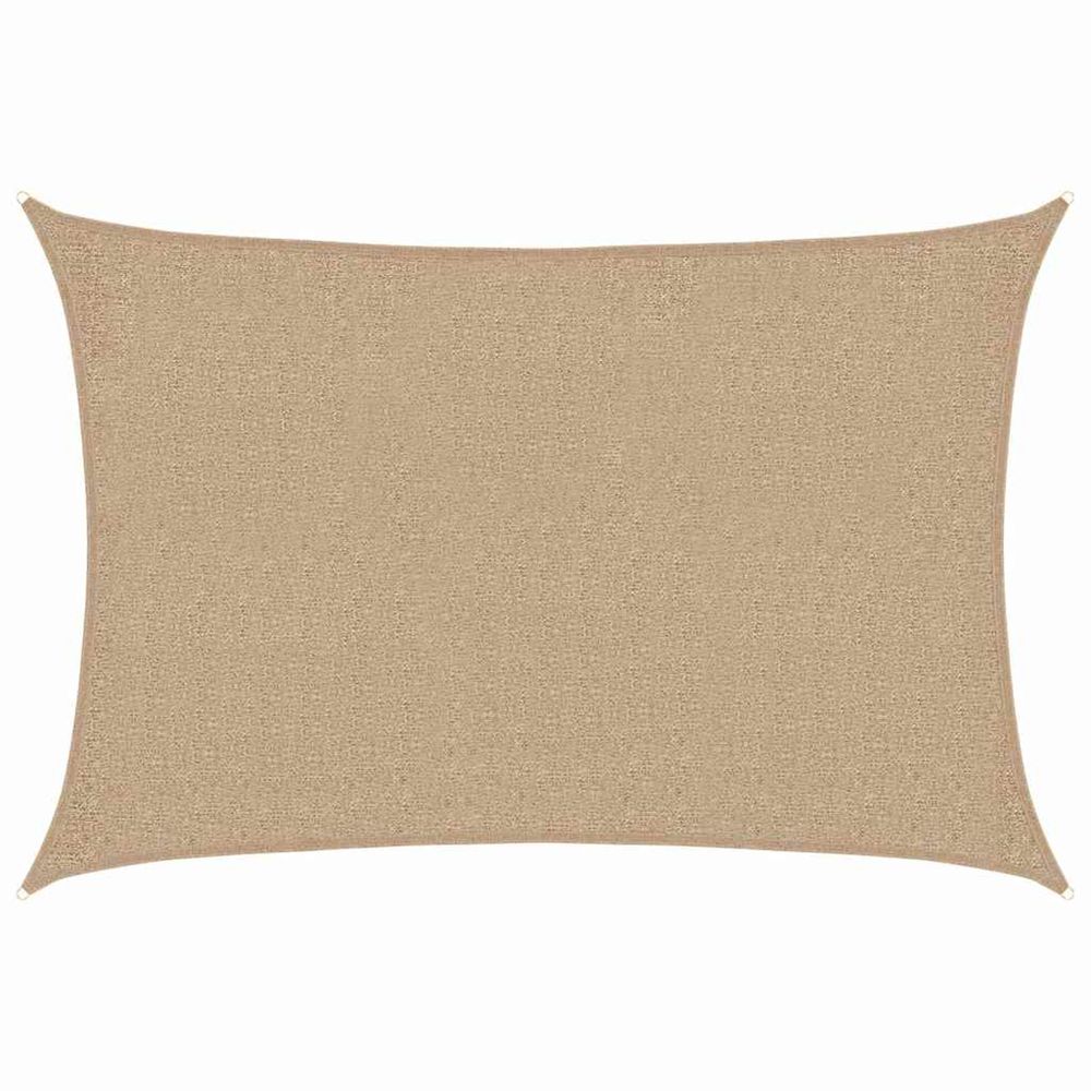 Voile d'ombrage 160 g/m² taupe 2x3 m pehd