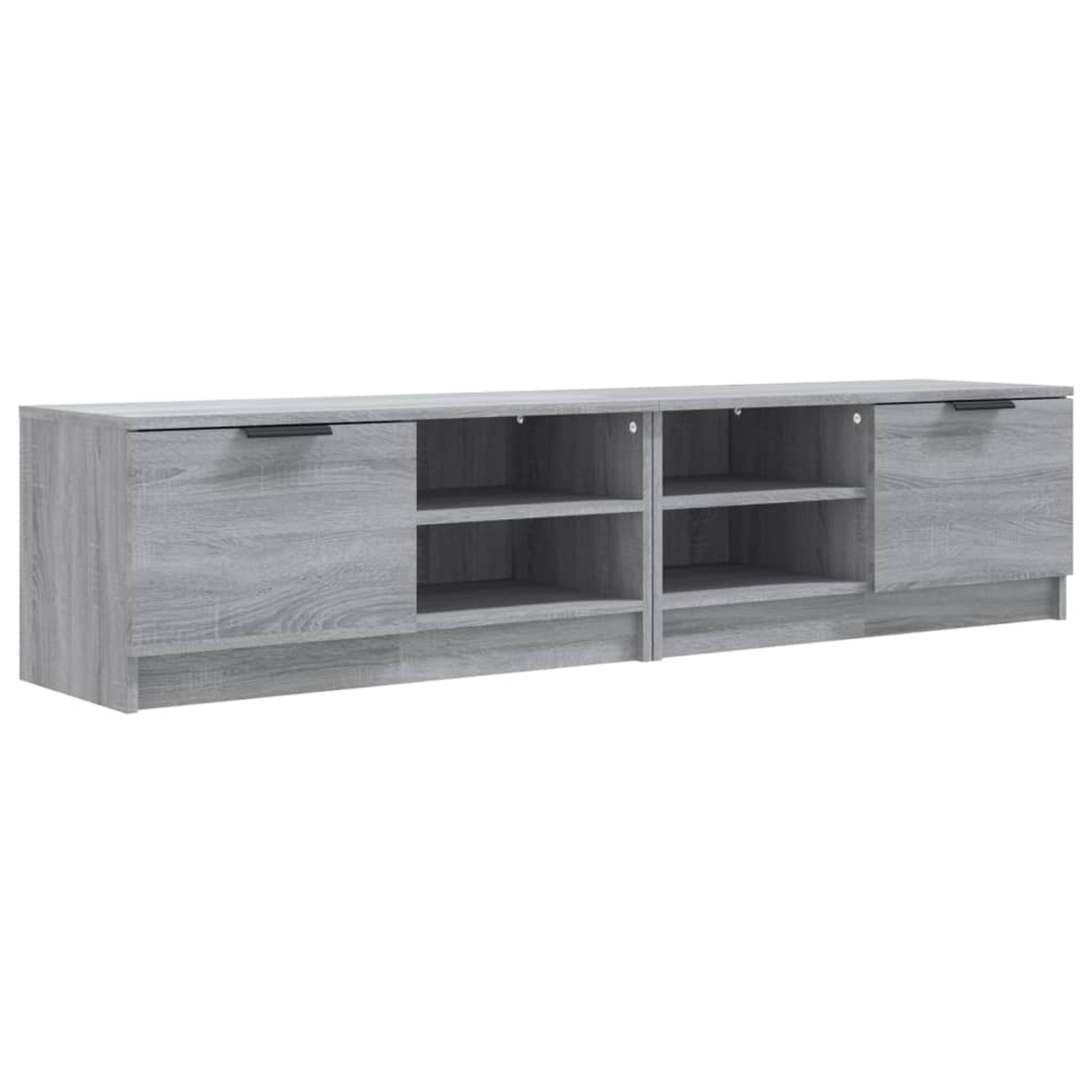 Meubles tv 2 pcs sonoma gris 80x35x36,5 cm bois d'ingénierie