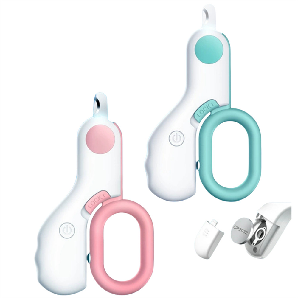 Dtopbuyage ciseaux à ongles led pour chats et chiens