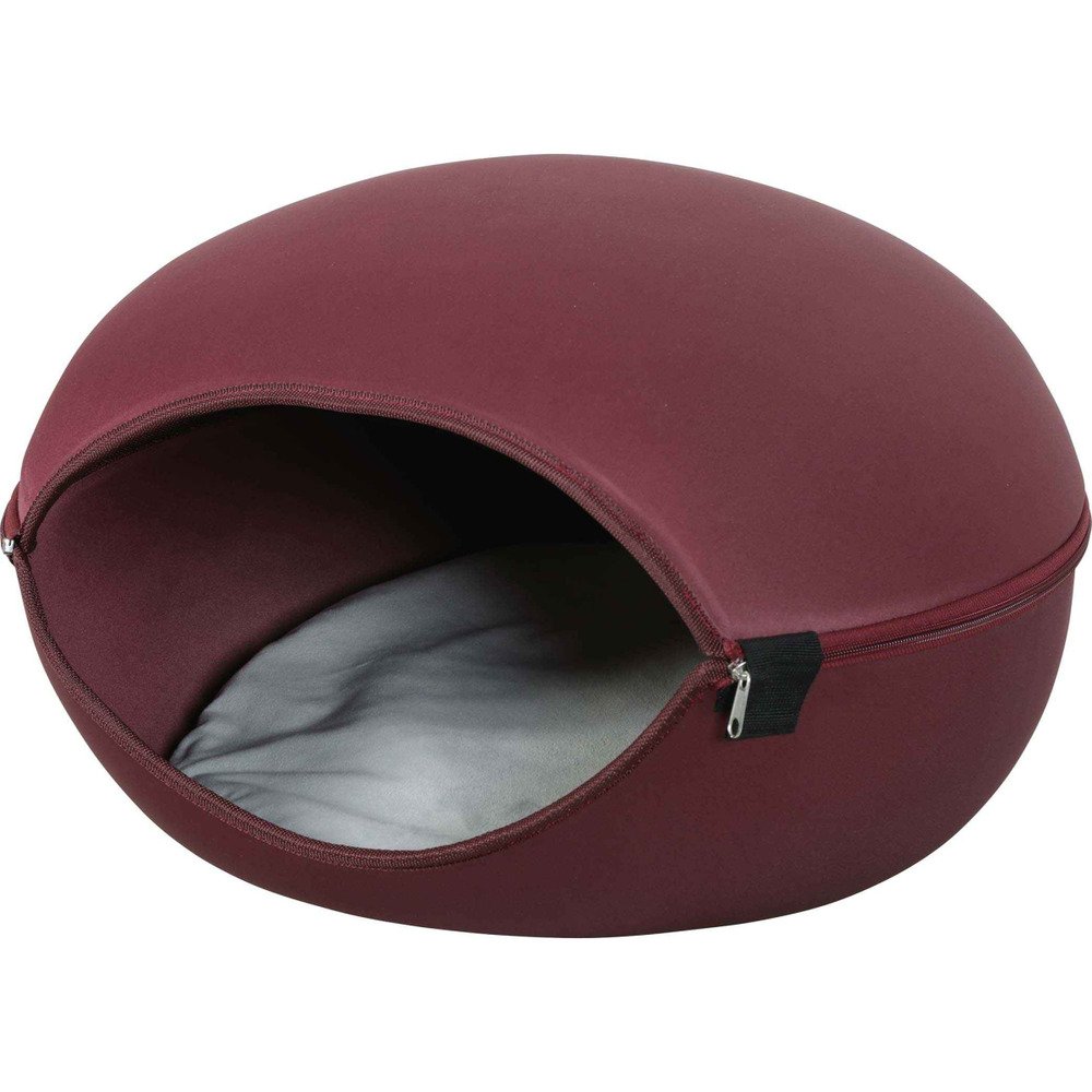 Dôme 2 en 1 avec coussin amovible louna bordeaux