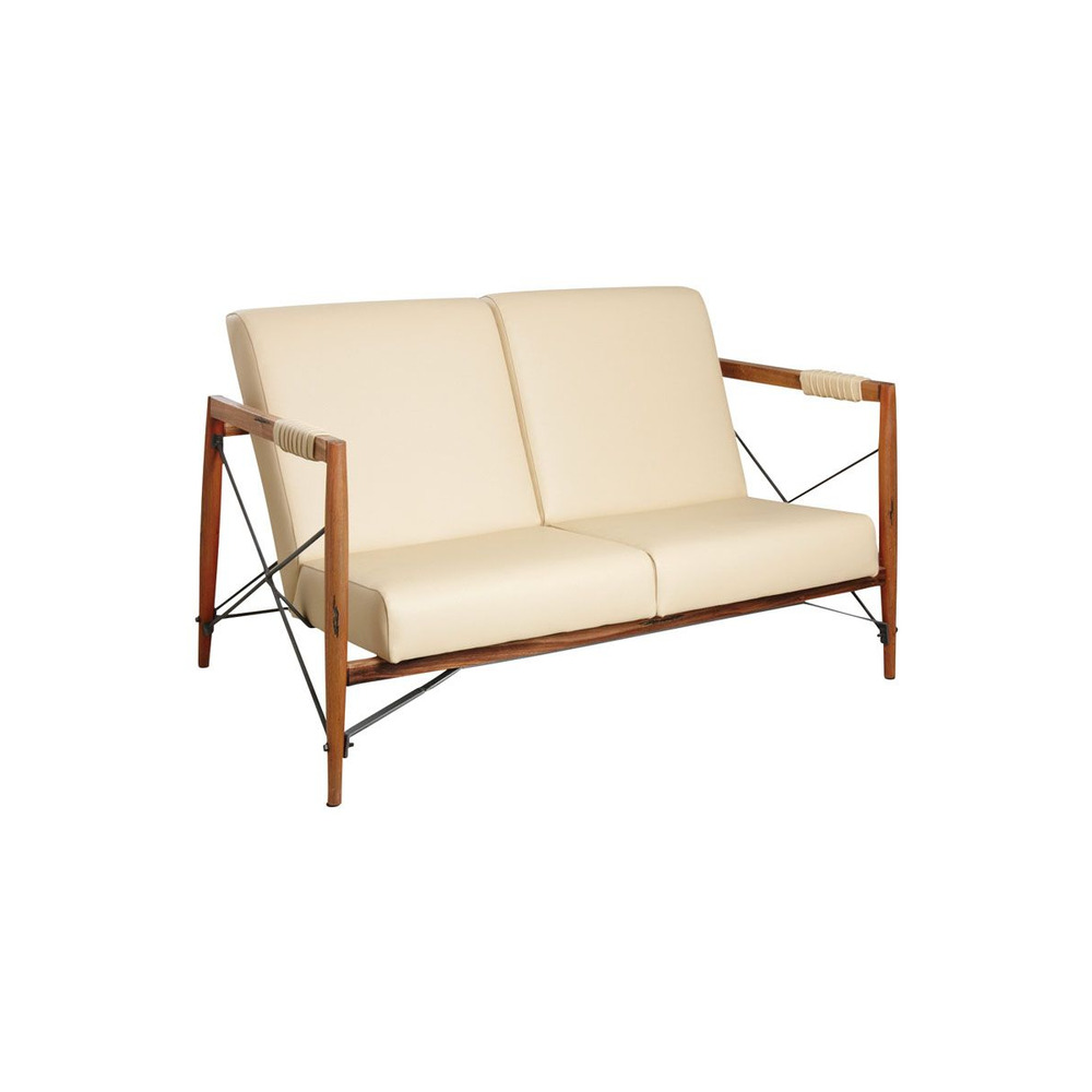 Canapé en bois de suar massif