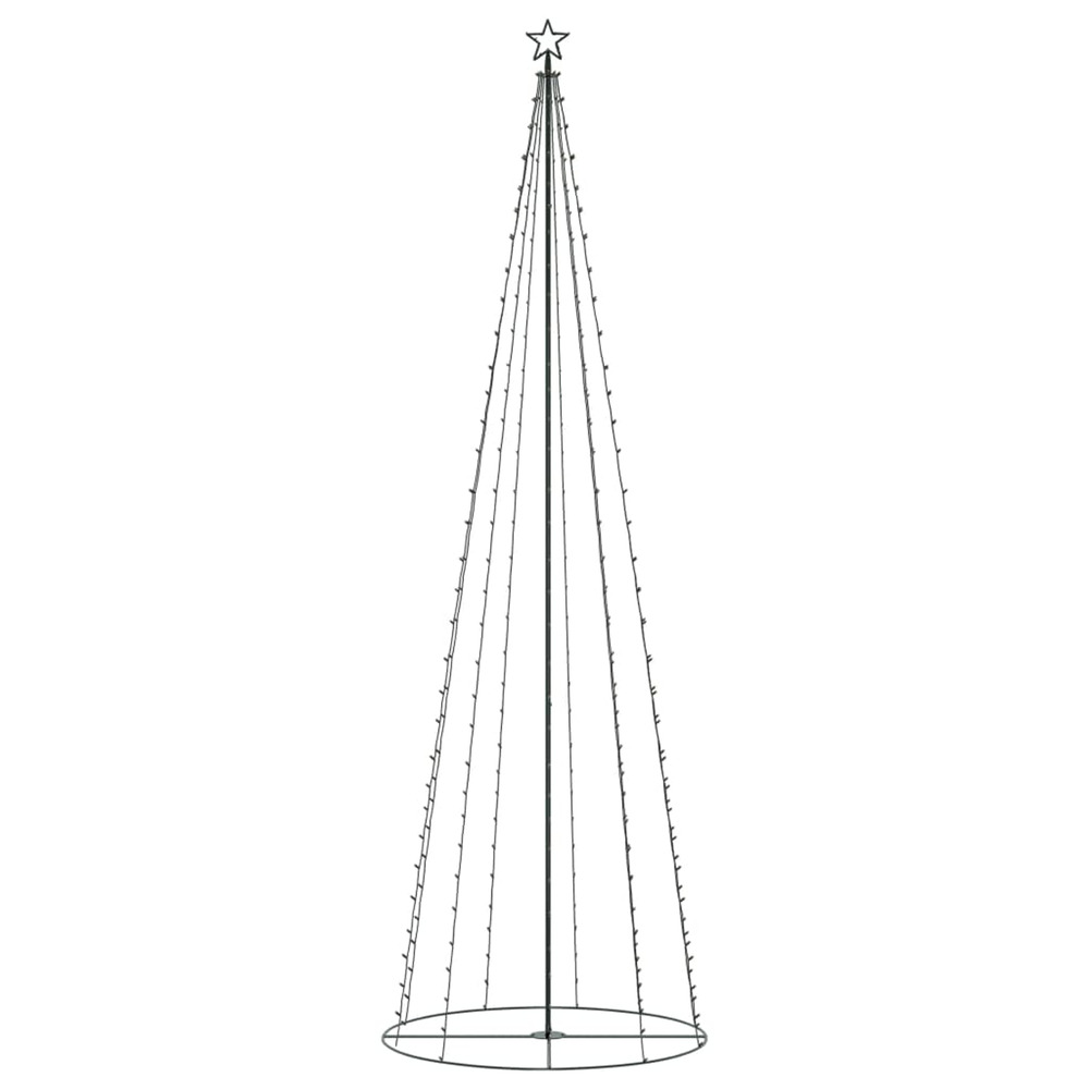 Sapin de Noël cône 330 LED blanc chaud