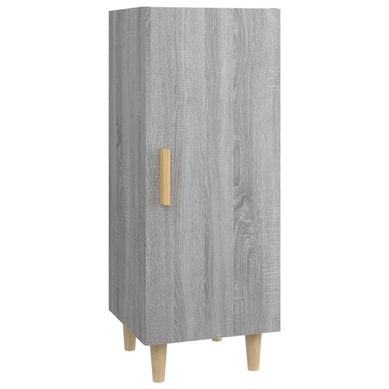 Buffet bahut commode armoire meuble de rangement organisateur cuisine salle de séjour salon sonoma 34,5 x 34 x 90 cm bois d'i
