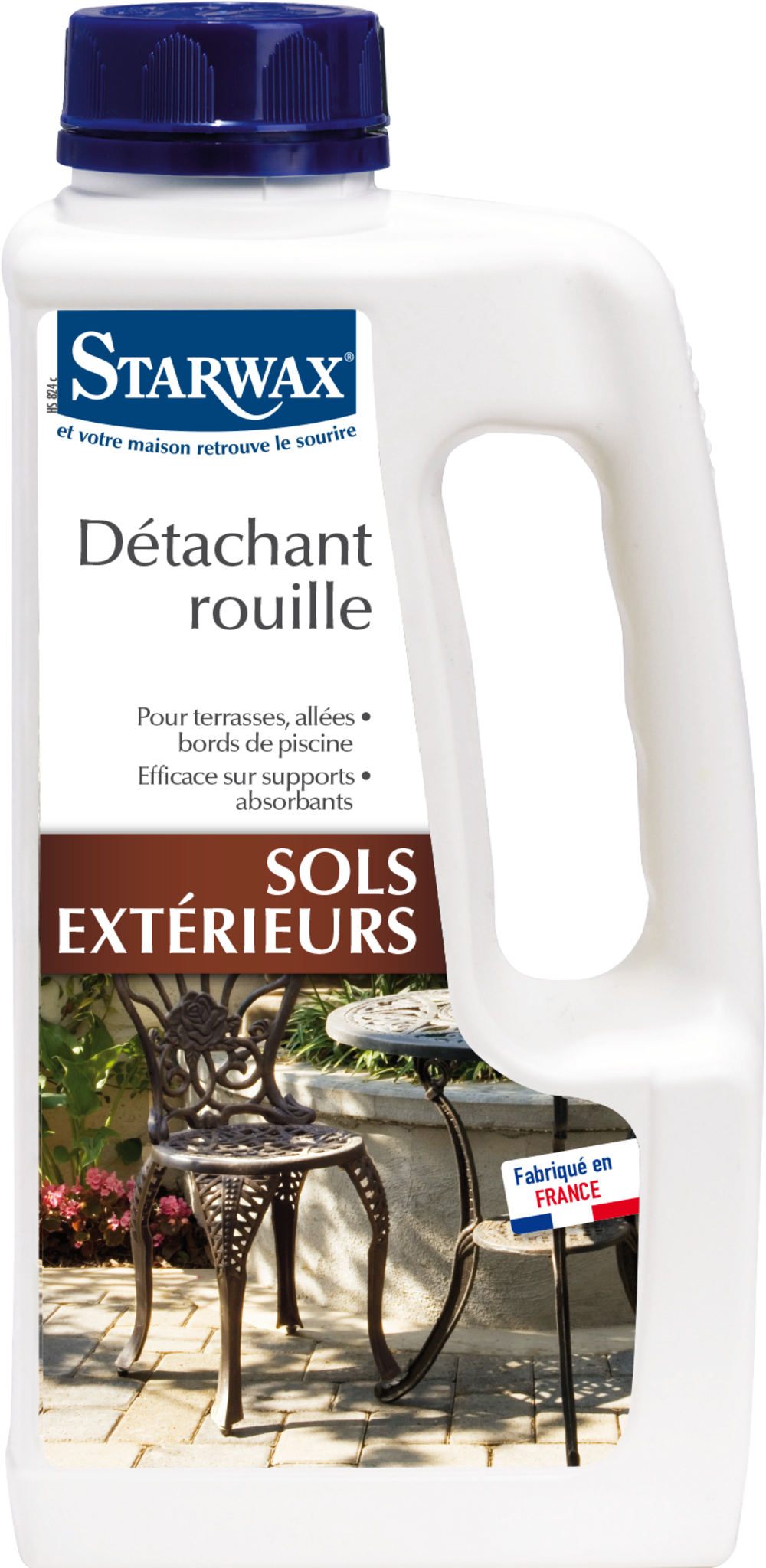 Détachant rouille terrasse starwax 1 l