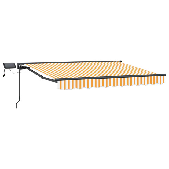 Cadre de store manuel avec leds 3 x 2 m