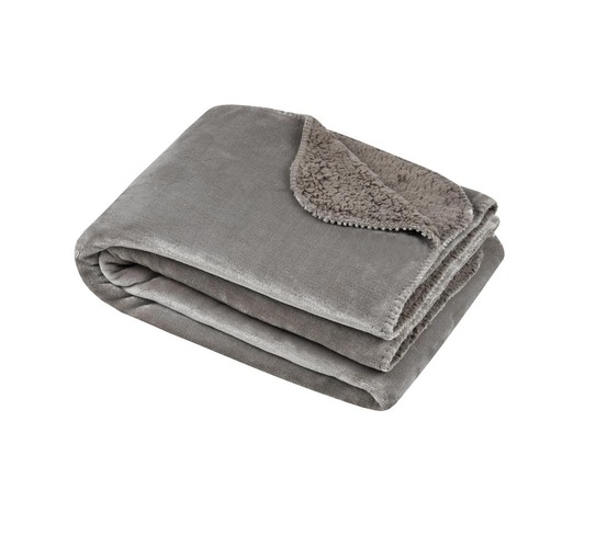 Plaid ou couverture douillet uni