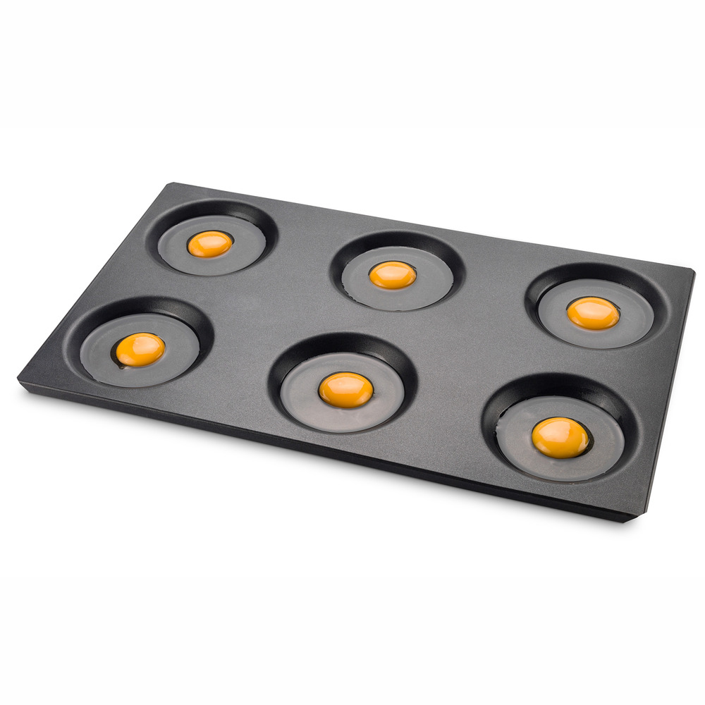 Plaque aluminium anti-adhésive multi-unitées gn 1/1 - pujadas