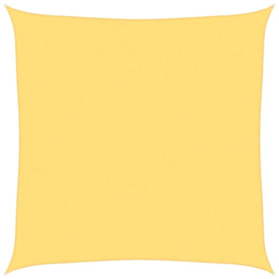 Voile d'ombrage 160 g/m² beige 6x6 m pehd
