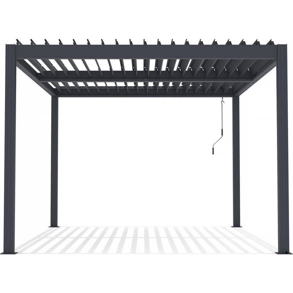 Pergola bioclimatique en aluminium 