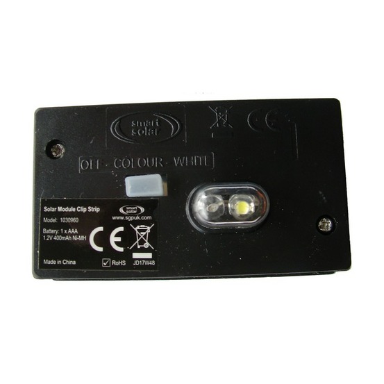 Module solaire et led pour animal metal solaire