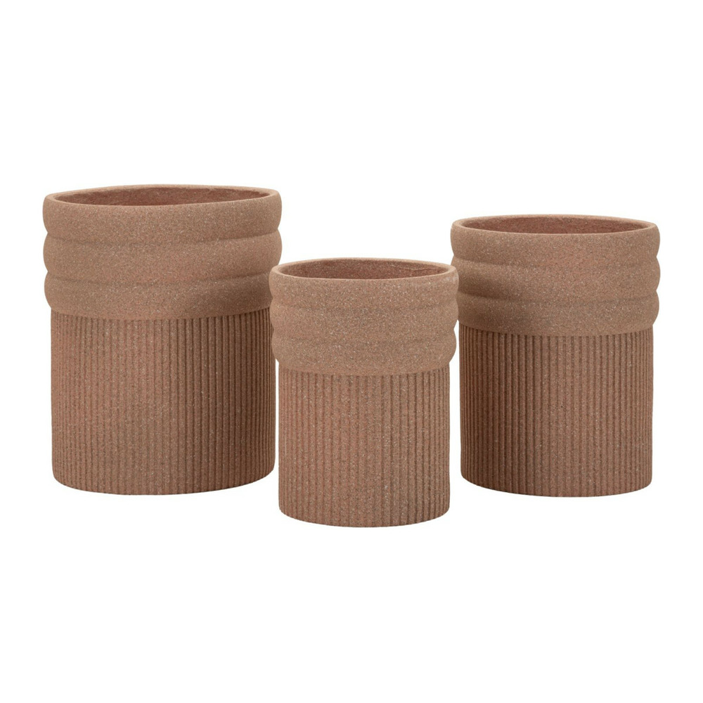 Lot de 3 cache-pots 