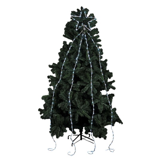 Tombée étoilée 180 led blanc