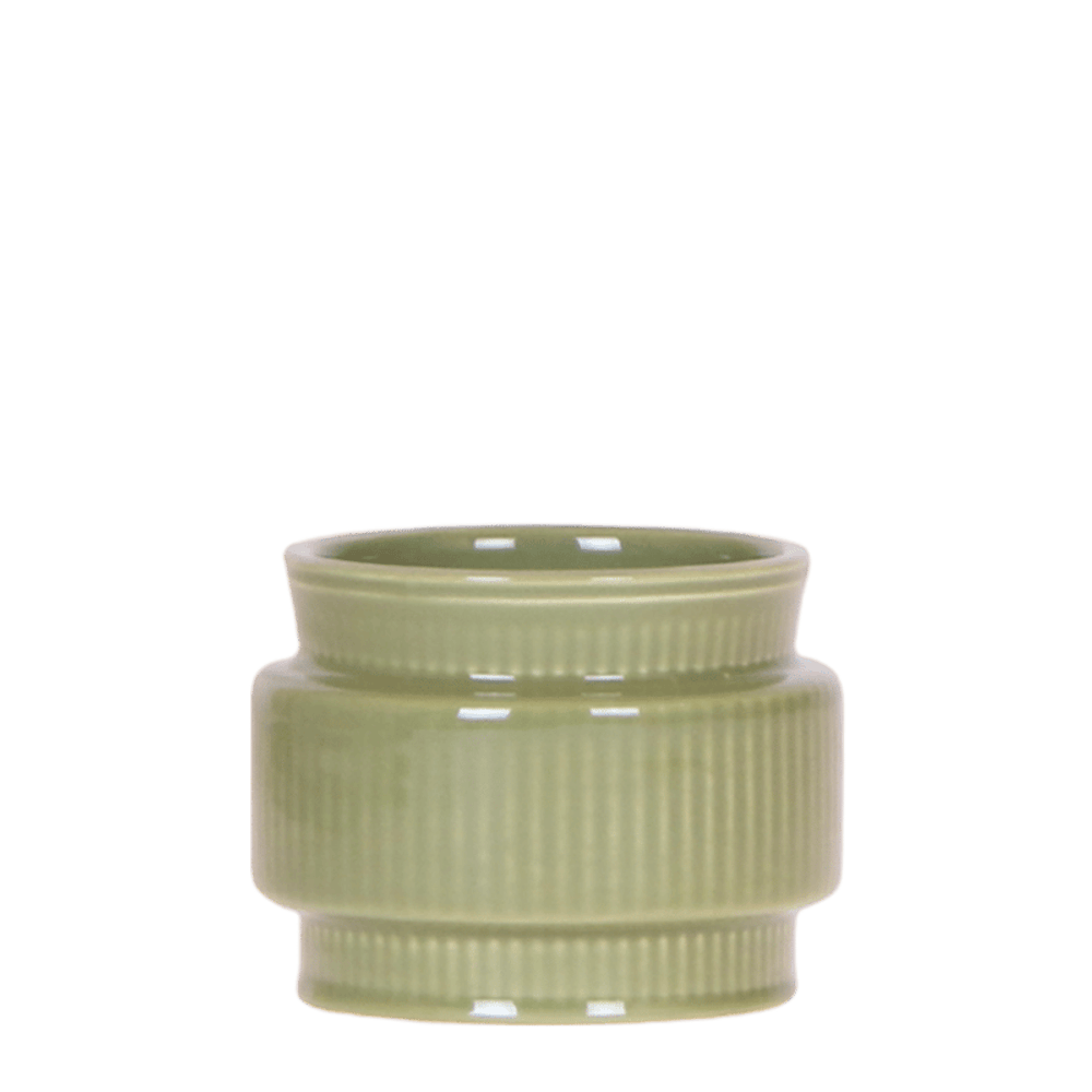 Cache-pot allure vert - ø6 cm