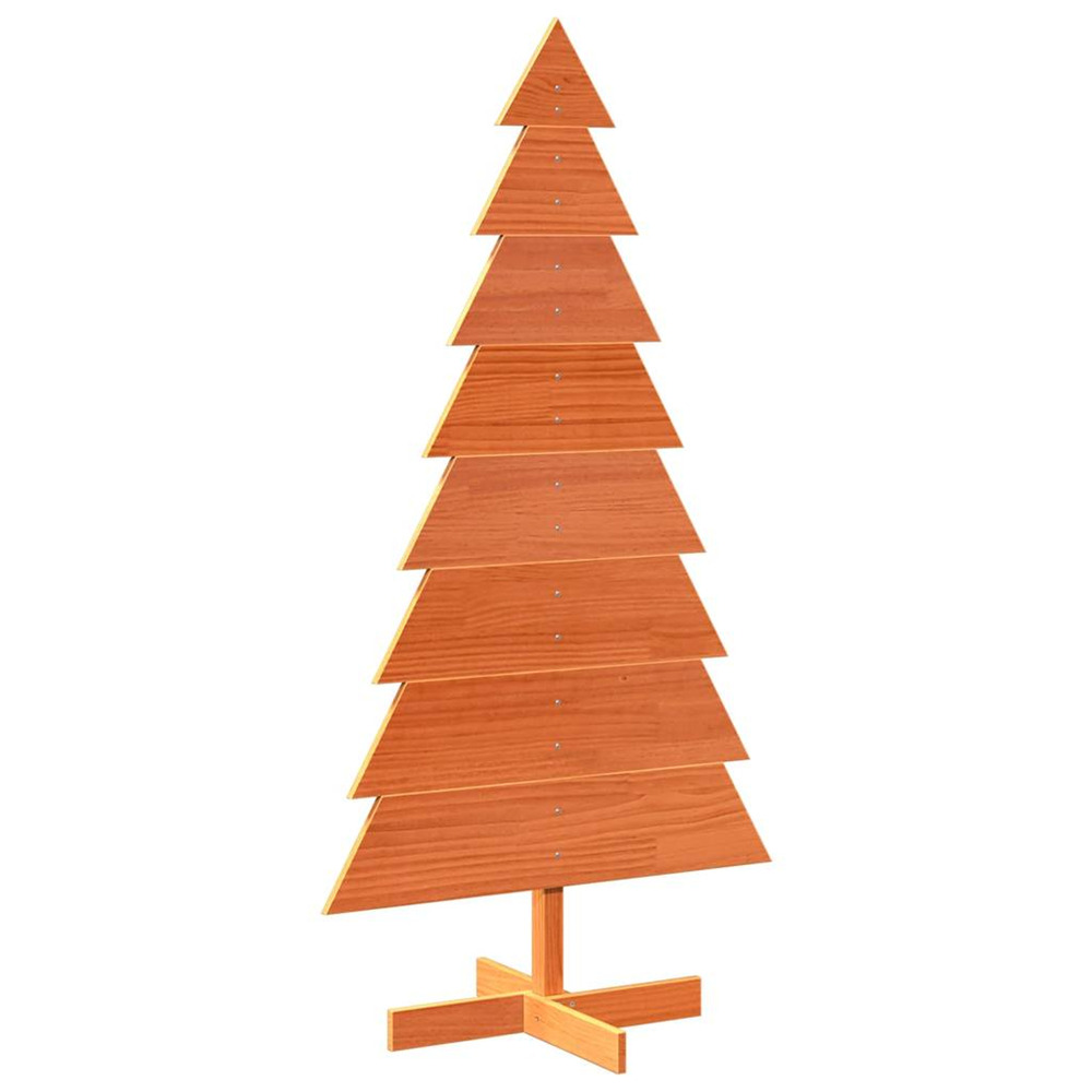 Arbre de noël en bois pour décoration 150 cm bois de pin massif