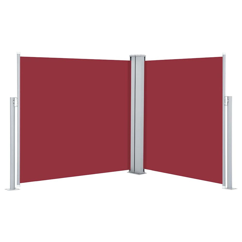 Brise vue latÃ©ral rÃ©tractable Rouge 100 x
