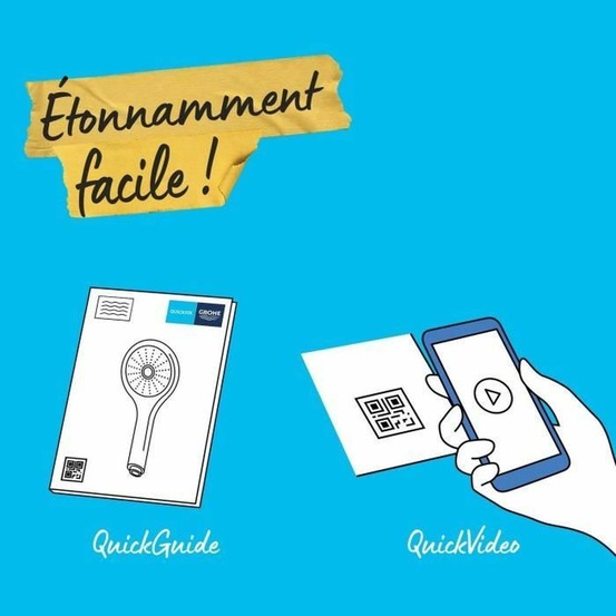 Flexible de douche vitalioflex metal - 2 m - chromé - résistant aux pliures